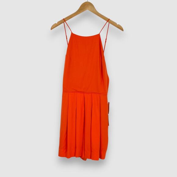 1.State Orange Lily Bauhaus Beauty Romper Size Small NWT - Picture 1 of 8